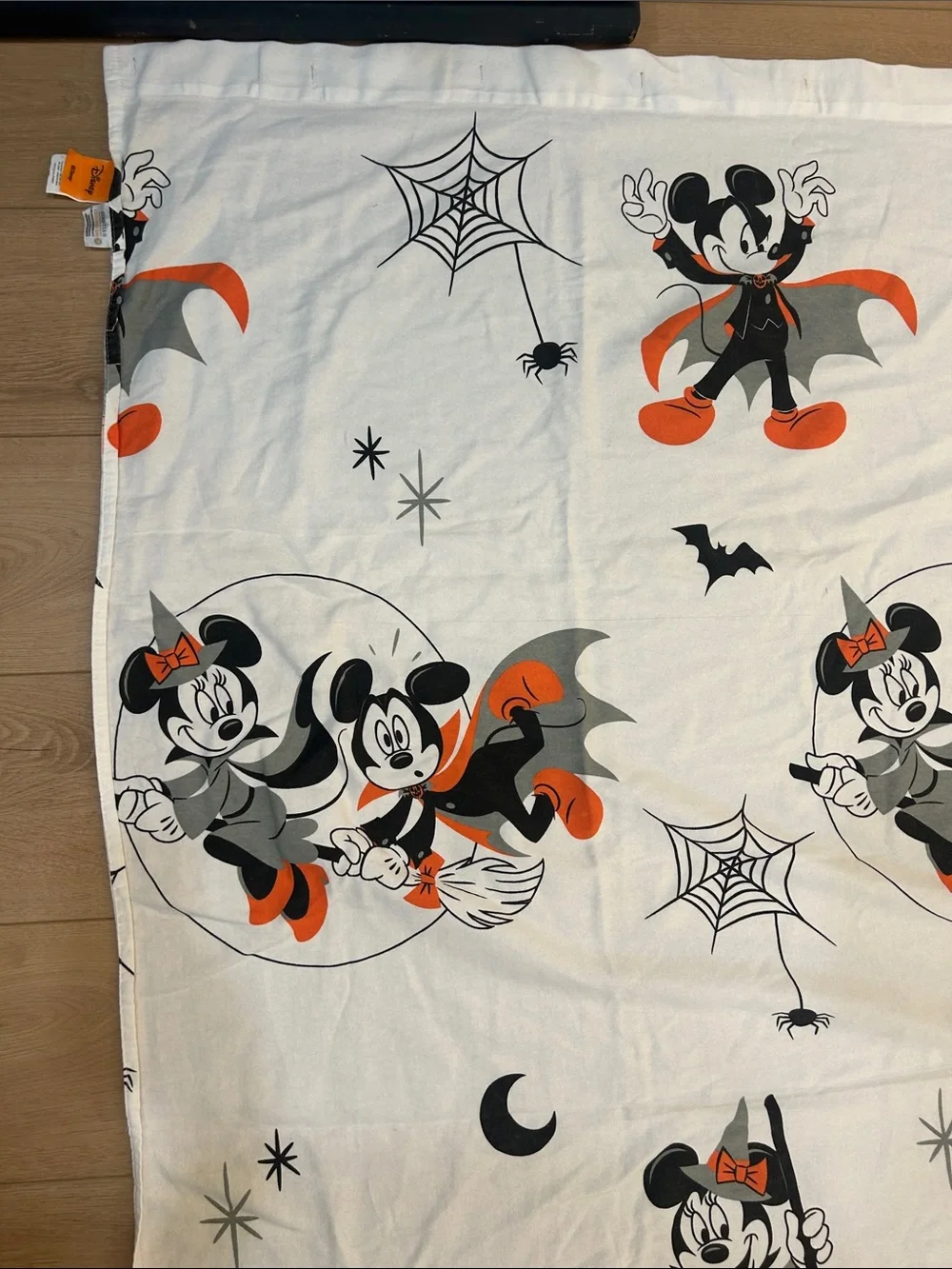 Disney Mickey and Minnie Halloween Shower Curtain